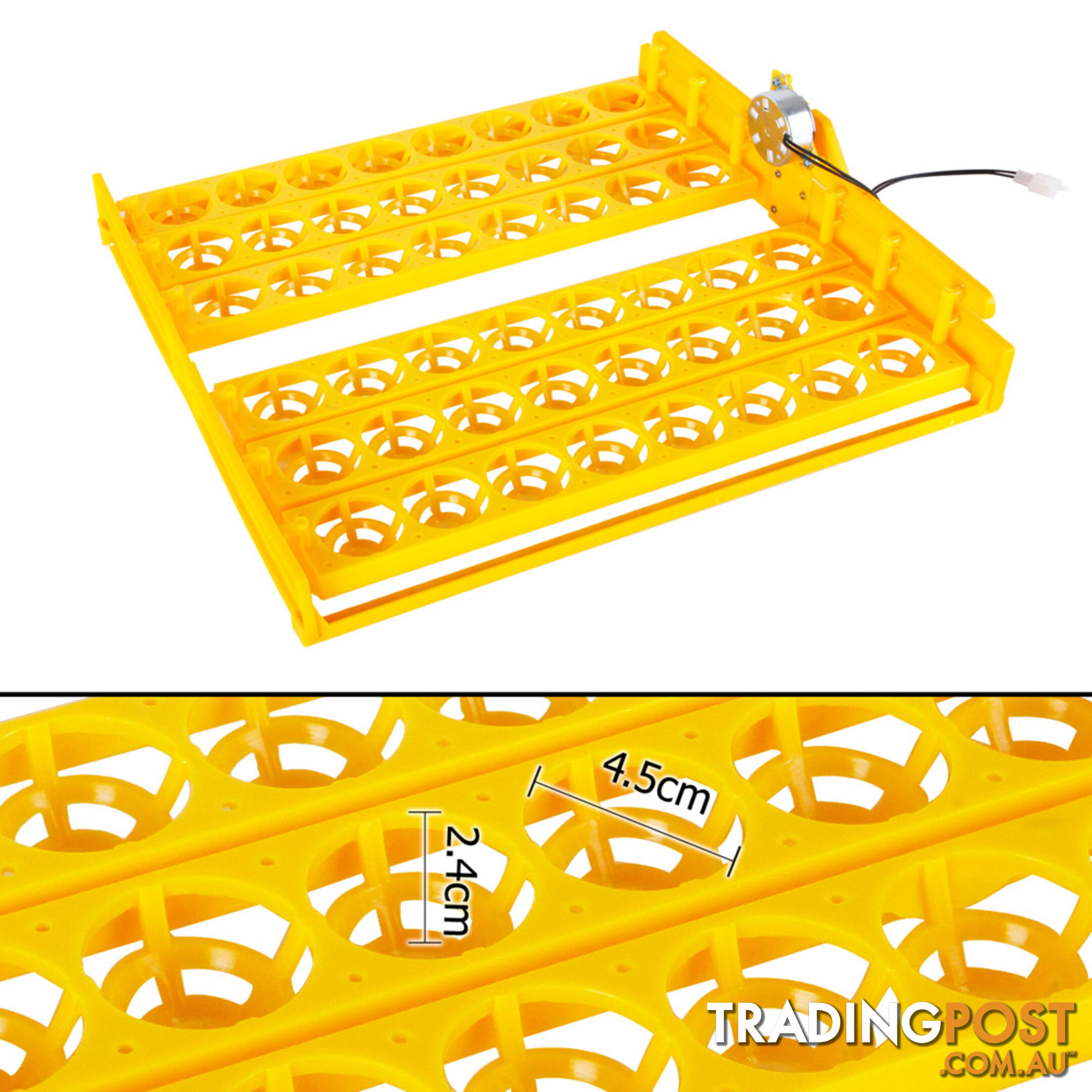 Automatic 48 Egg Incubator Yellow