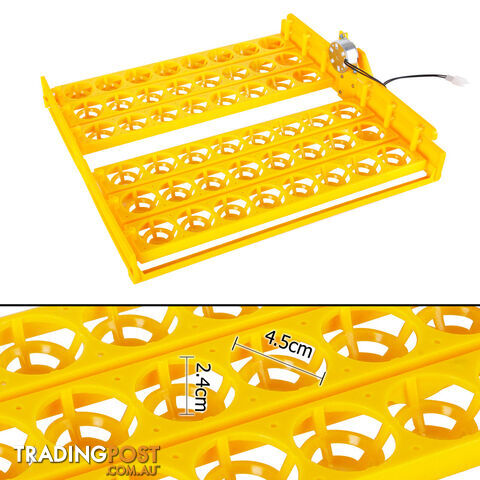 Automatic 48 Egg Incubator Yellow