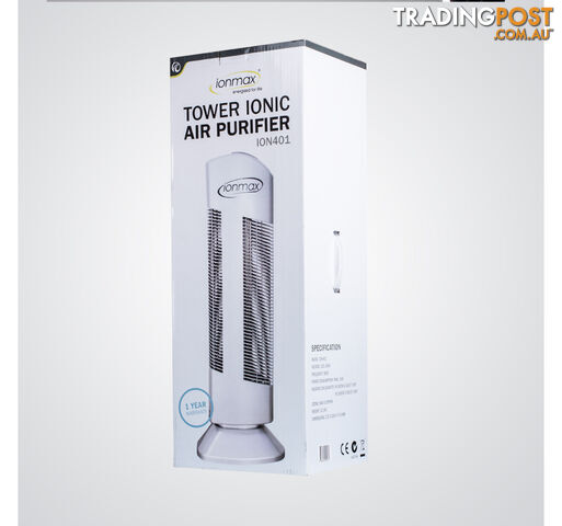 Ionmax‘Œ Tower Air Purifier Silver