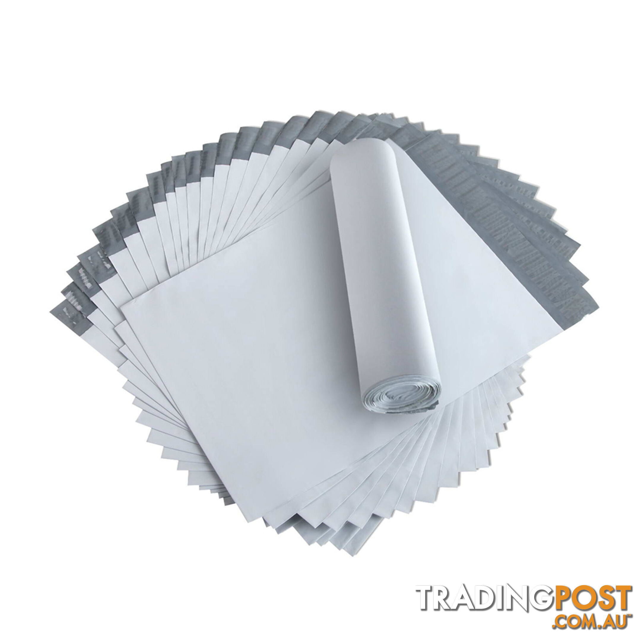 Set of 200 Poly Mailer Bags - 225 x 330mm