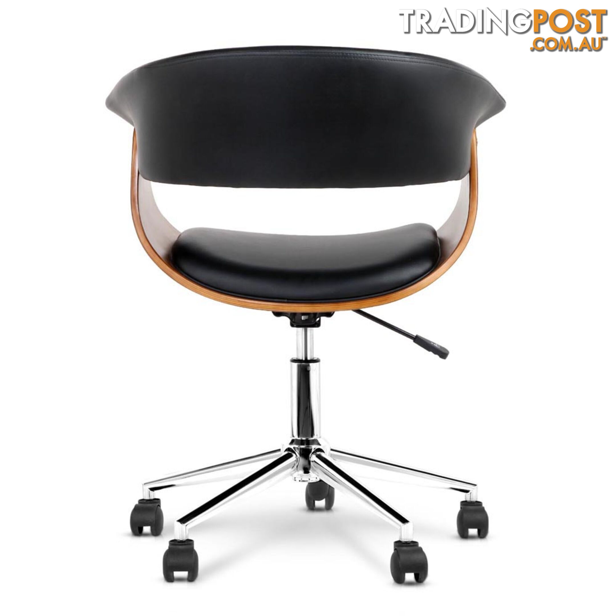 PU Leather Curved Office Chair