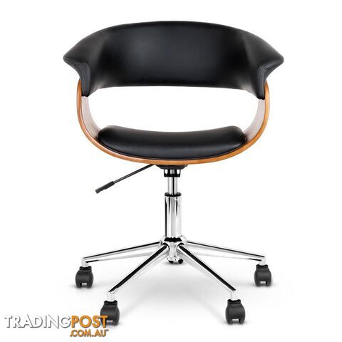 PU Leather Curved Office Chair