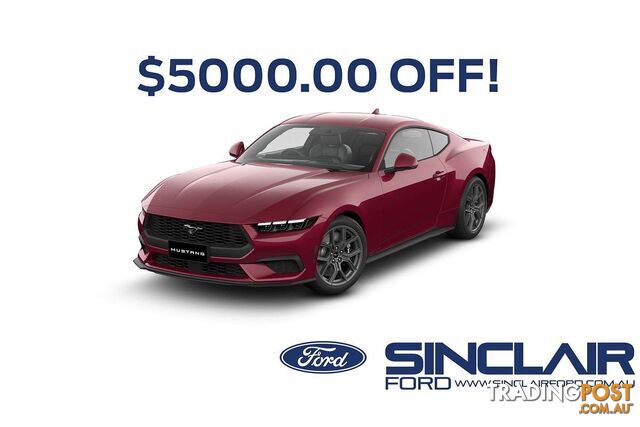 2025 FORD MUSTANG ECOBOOST FO FASTBACK - COUPE