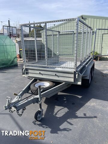 9’x5’ Galvanised Cage trailer