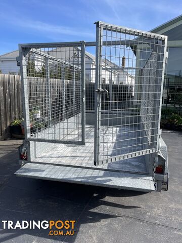 9’x5’ Galvanised Cage trailer