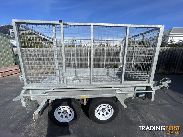 9’x5’ Galvanised Cage trailer