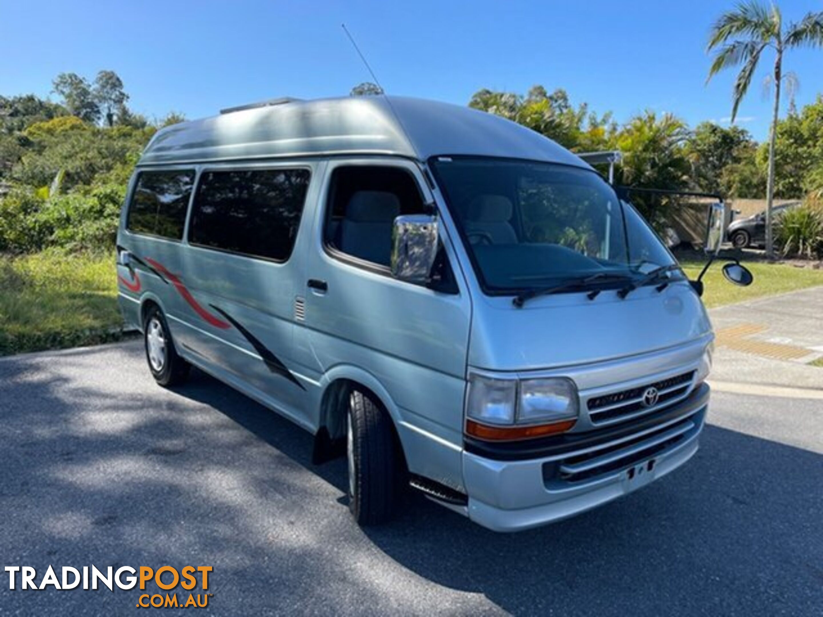 2001 TOYOTA HIACE EXTRA LONG WHEELBASE SG AUTOMATIC WAGON