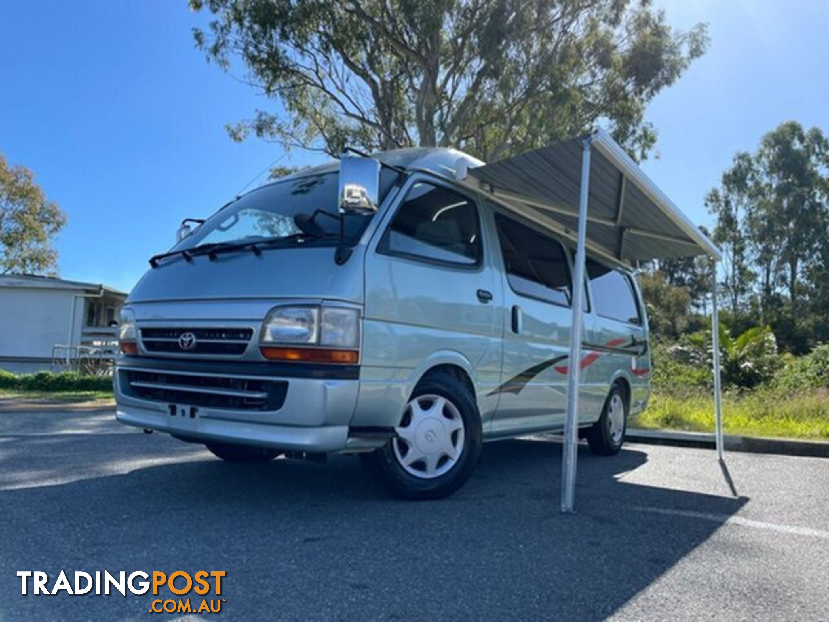 2001 TOYOTA HIACE EXTRA LONG WHEELBASE SG AUTOMATIC WAGON