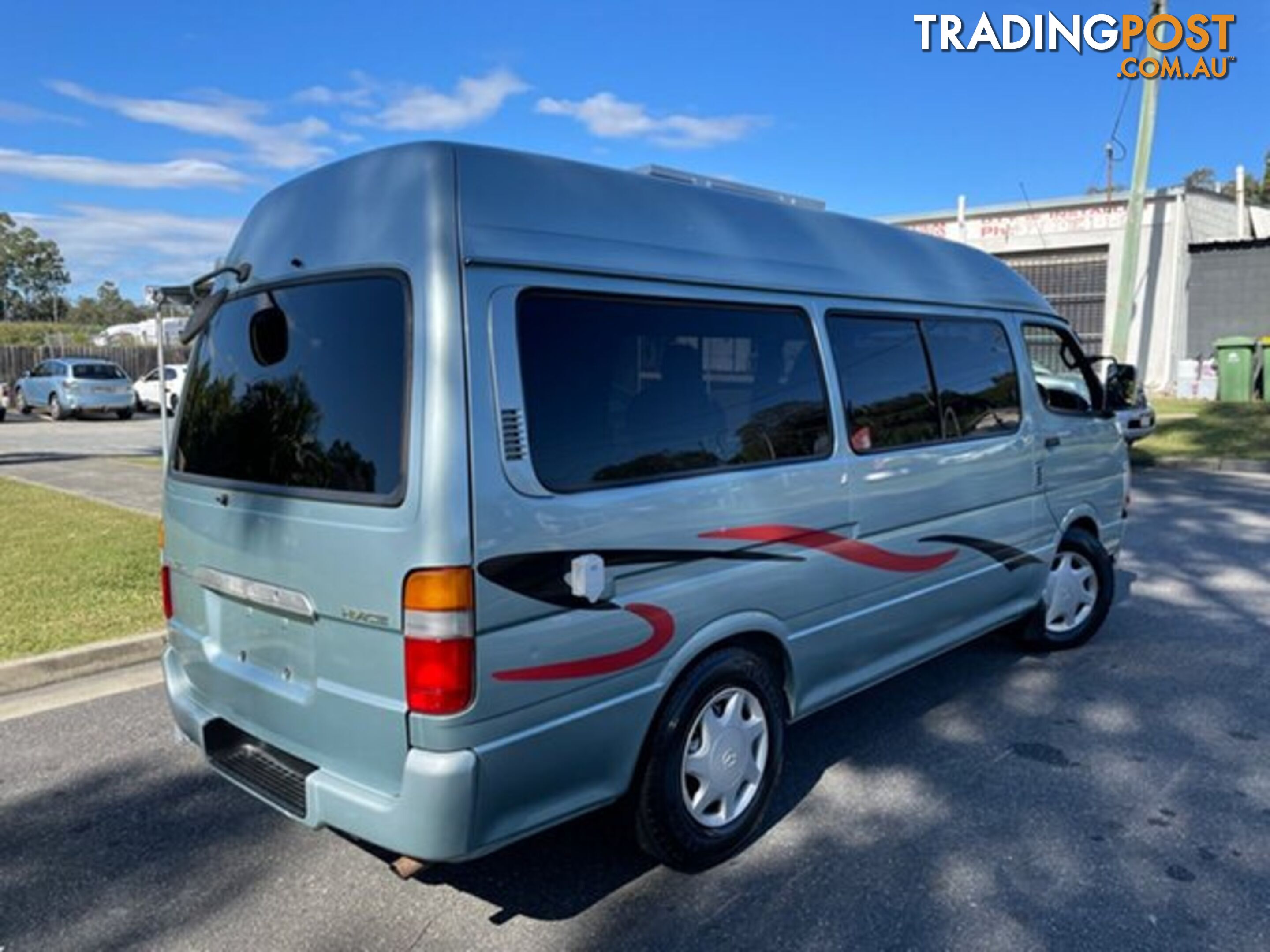 2001 TOYOTA HIACE EXTRA LONG WHEELBASE SG AUTOMATIC WAGON