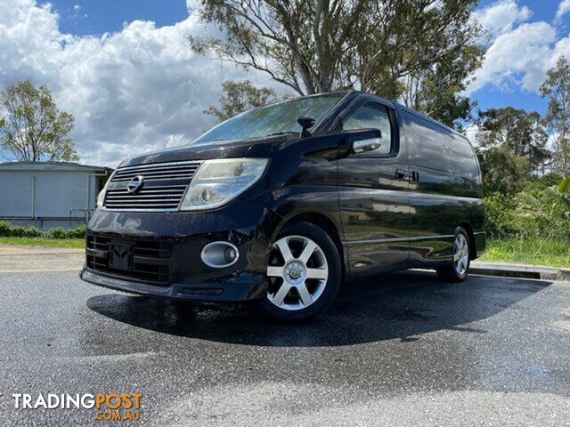 2009 NISSAN ELGRAND CAMPERVAN