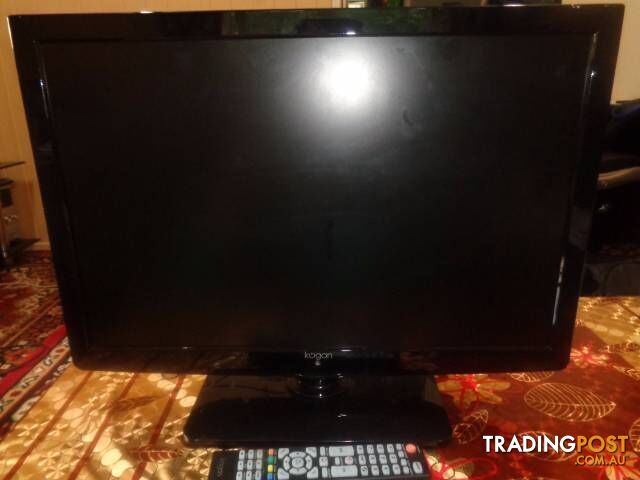 24 inch Kogan LED Slim & light TV, DVD Player Base & Remote - photo 5 of 8