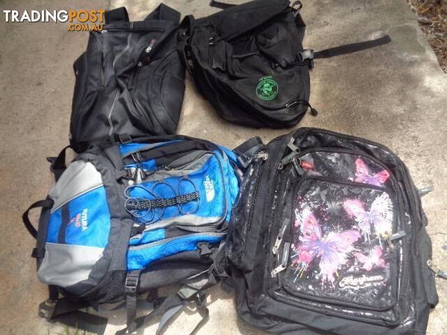 Assorted traveling school computer shoulder bag backpack-great
