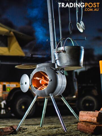 OZPIG PORTABLE FIRE/SMOKER OVEN - photo 2 of 17