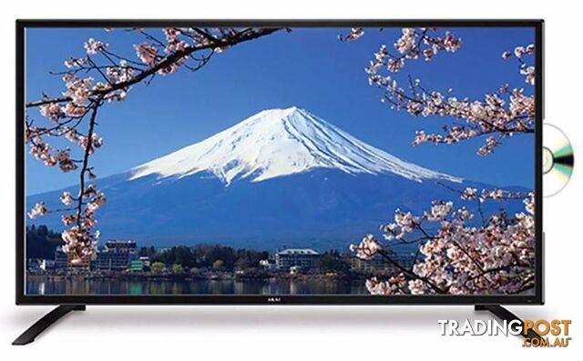 NEW AKAI 24" FULL HD LED TV WITH BUILT-IN DVD PLAYER_(AK-24CTV)
