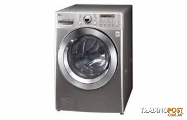 LG 10kg Stainless King Size Front Load Washing Machine(WD12595D6)