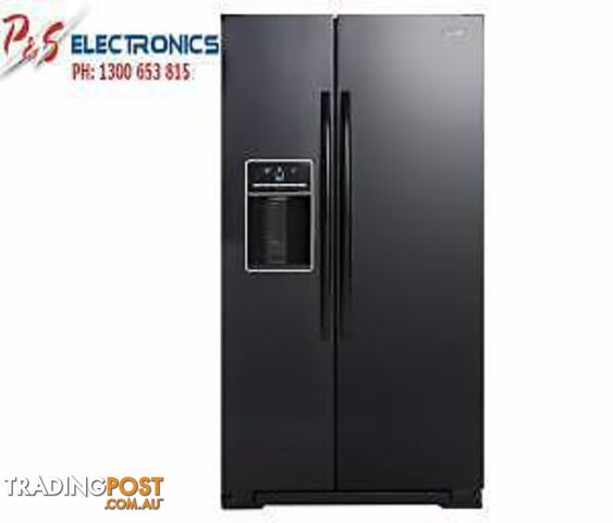 Whirlpool Side By Side Fridge Black 608L_ Model: 6WSC20C6YB