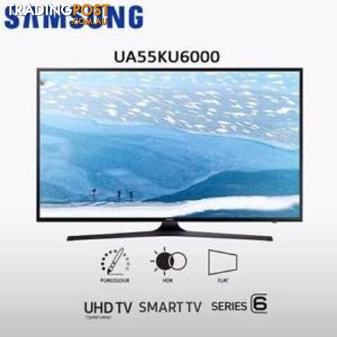 Samsung UA55KU6000 55" 4K UHD HDR Smart LED LCD TV
