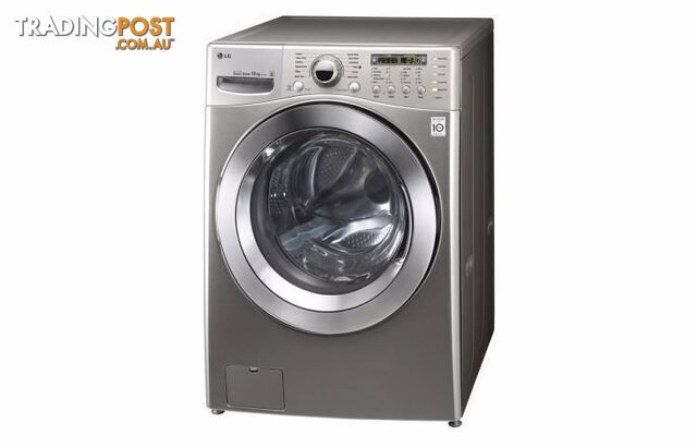 LG 10kg Stainless Front Loader Washer (WD12595D6)1 YR WARRANTY