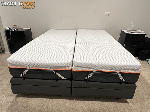 Was $8000! As new. Elite Hi Lo Split Queen Bed by Sleep Electric