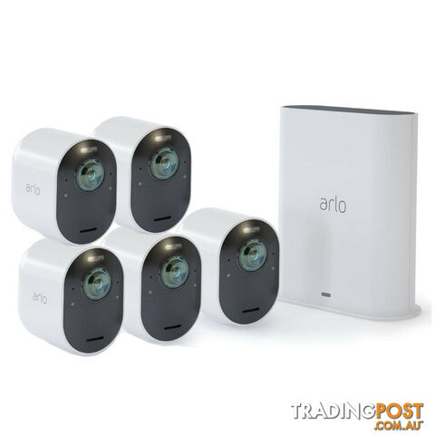 ARLO ULTRA 2 4K UHD 5 WIRE-FREE SECURITY CAMERA & SMART HUB - VMS5540