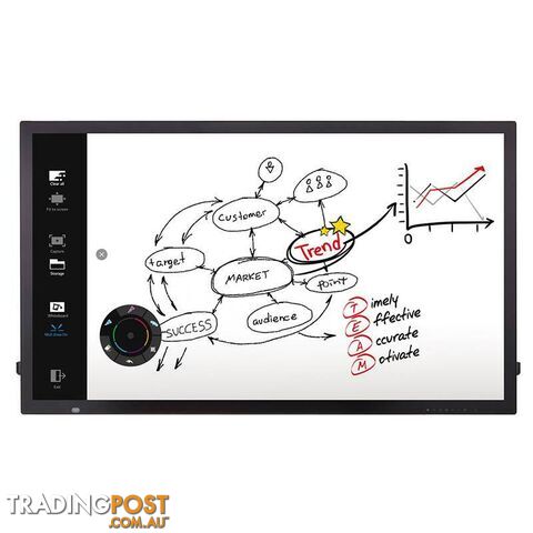 LG  Interactive Digital Board TC3D 65" 16:9  FHD LED  10MS DSUB DVI DP HDMI SERIAL LAN VESA