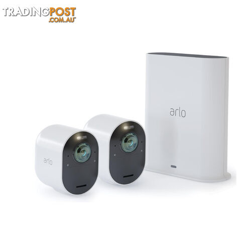 ARLO ULTRA 4K UHD 2 WIRE-FREE SECURITY CAMERA & SMART HUB - VMS5240