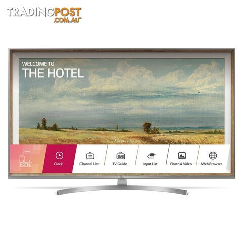 LG Commercial HOTEL UU761H 65" UHD TV  4K HDMI LAN SPKR PRO:IDIOMS/W