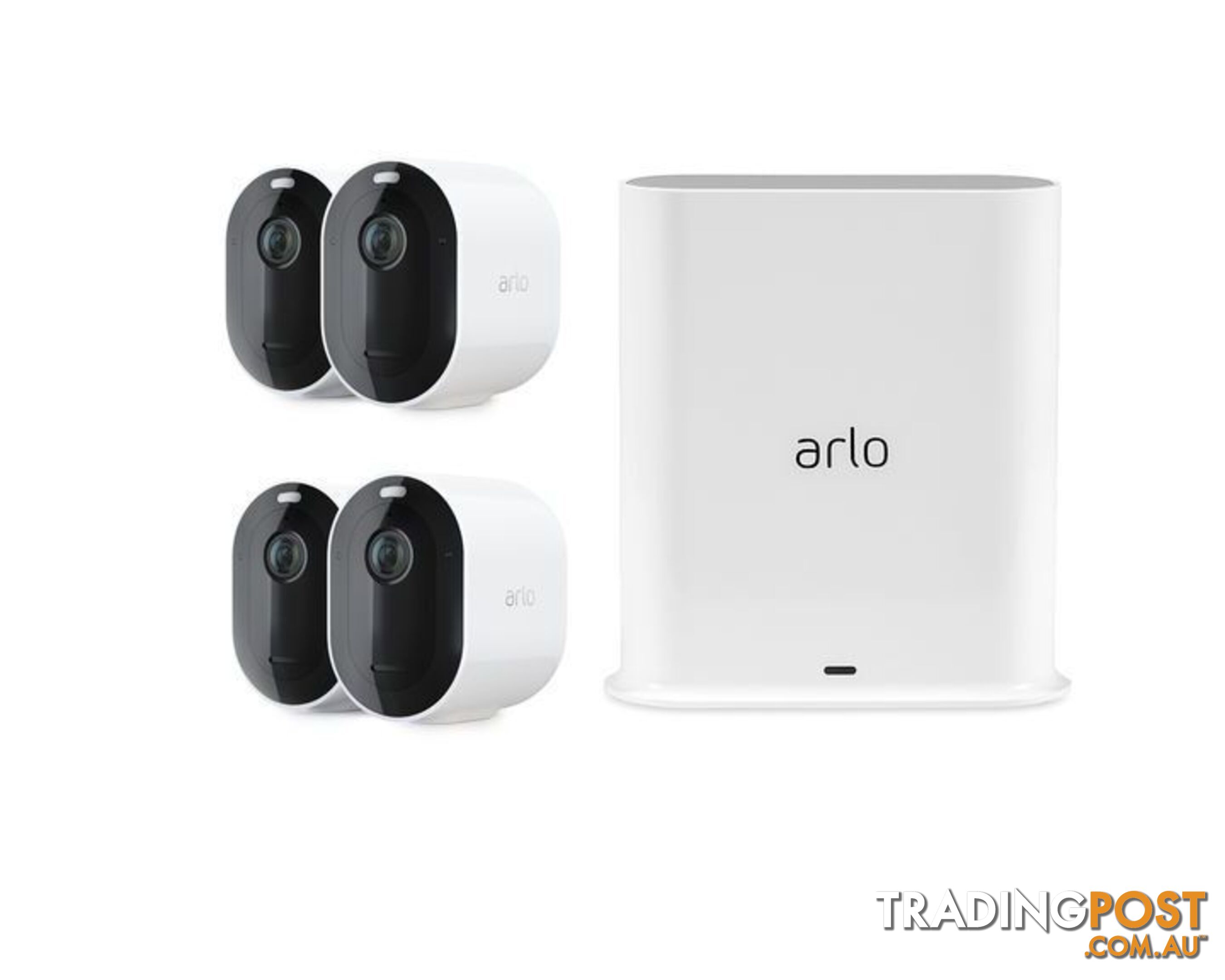 Arlo Pro 3 2K QHD Wire-Free Security 4-Camera System - VMS4440P