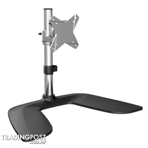 Brateck Free Standing Single LCD Monitor Stand from 13''-27"