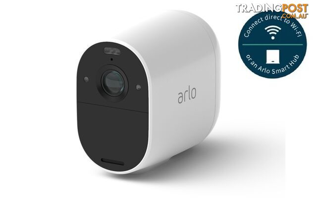 [ OPEN BOX ]  Arlo Essential Spotlight Camera Wire-Free 1080p Color Night Vision  Indoor/Outdoor