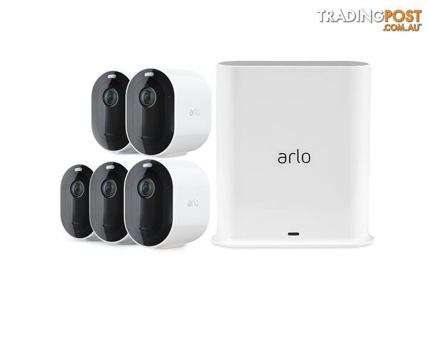 Arlo Pro 3 2K QHD Wire-Free Security 5-Camera System