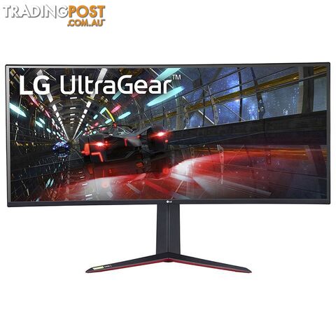 LG UltraGear 38GN950-B 38" 160Hz WQHD+ 1ms G-Sync Ready Curved Nano IPS Monitor