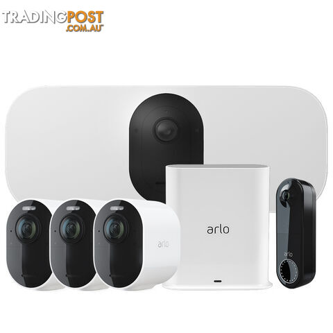 Arlo Advance Bundle - Arlo Ultra + Doorbell + Floodlight camera + Arlo Hub