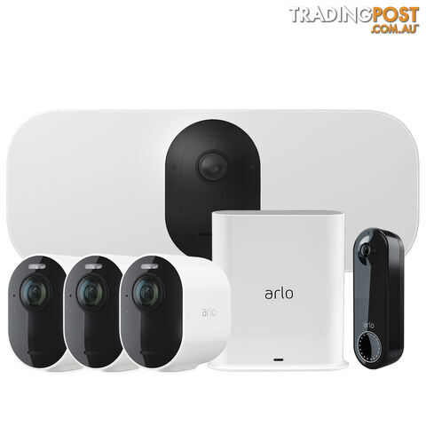 Arlo Advance Bundle - Arlo Ultra + Doorbell + Floodlight camera + Arlo Hub