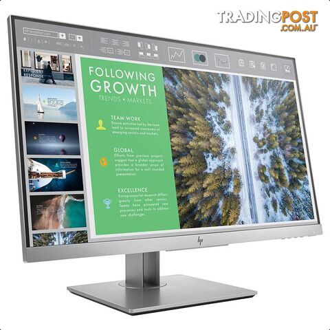 HP E243 23.8" IPS, 16:9, 1920x1080, VGA+DP+HDMI+USB, Tilt, Swivel, Pivot, Height, USB, 3 Yrs