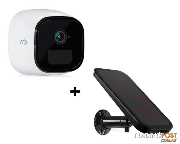 Arlo Go Mobile HD Security Camera VML4030 | LTE Connectivity With Arlo Solar Panel VMA4600