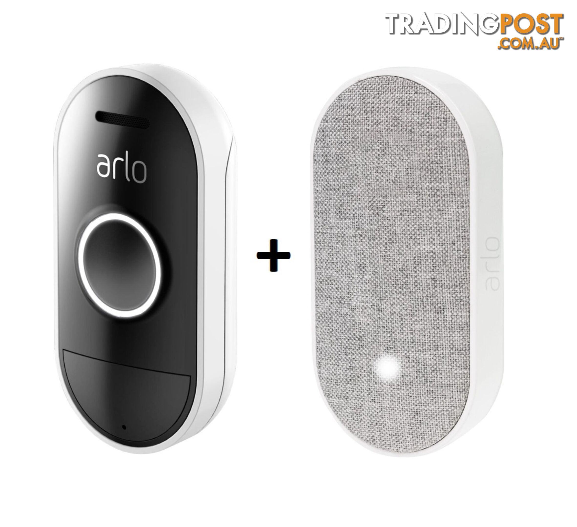 Arlo Audio Doorbell  + Smart Chime Speaker ( Bundle Pack )