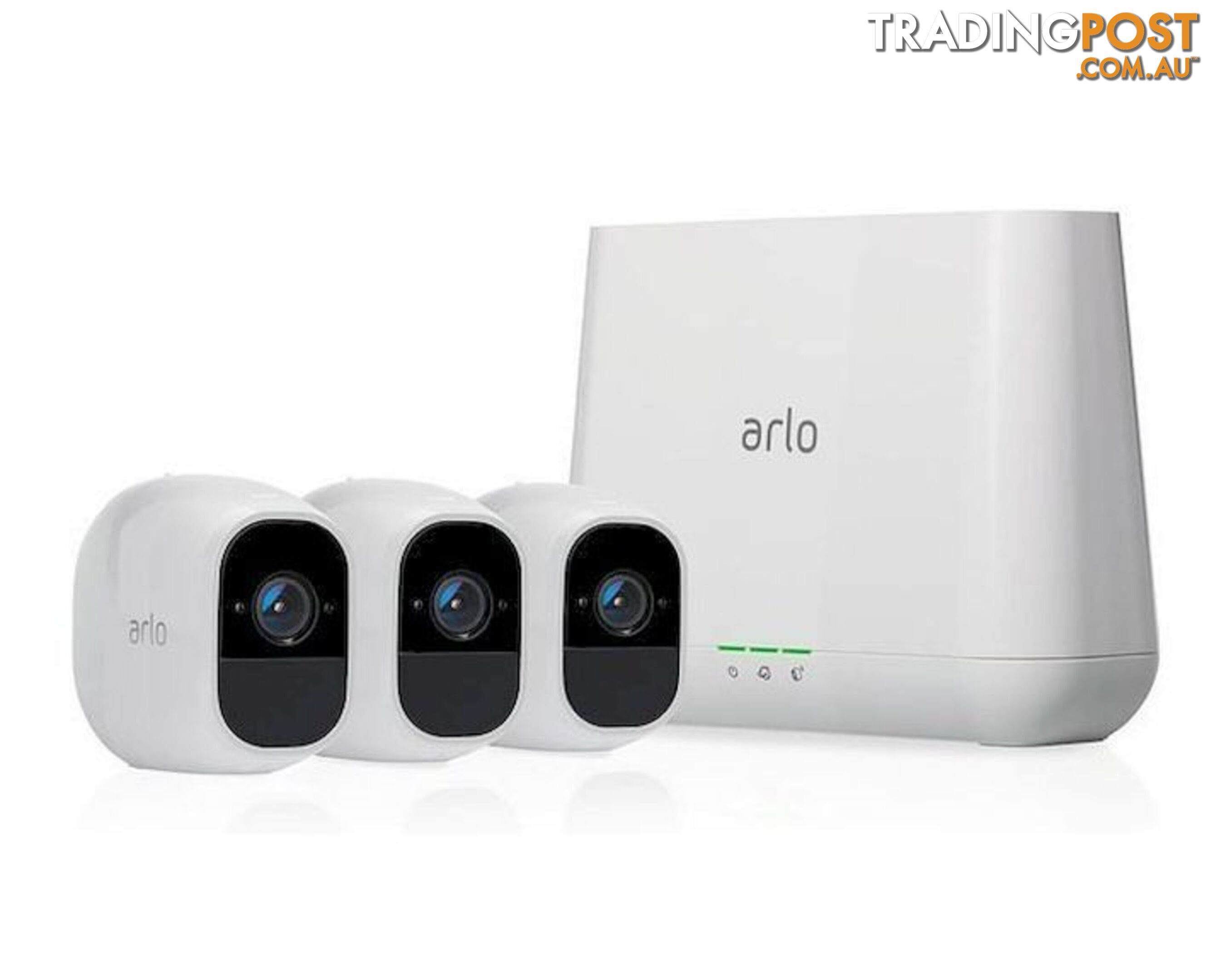 Arlo Pro 2 Smart Security System with 3 Cameras (VMS4330P)