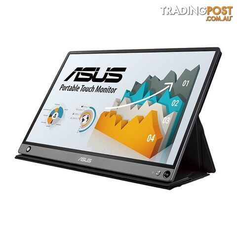 ASUS ZenScreen Touch MB16AMT 15.6" FHD IPS Portable USB Type-C Monitor