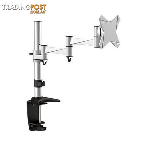 Brateck Single Flexi Arm Monitor Mount Up to 27" - LDT02-C012