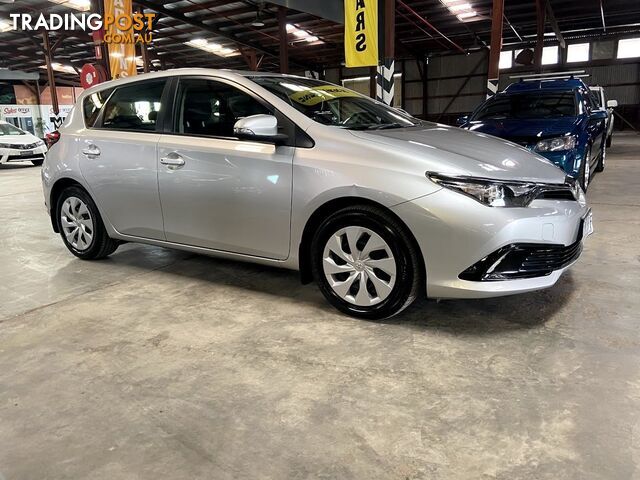 2017 TOYOTA COROLLA ASCENT ZRE182R MY15 5D HATCHBACK