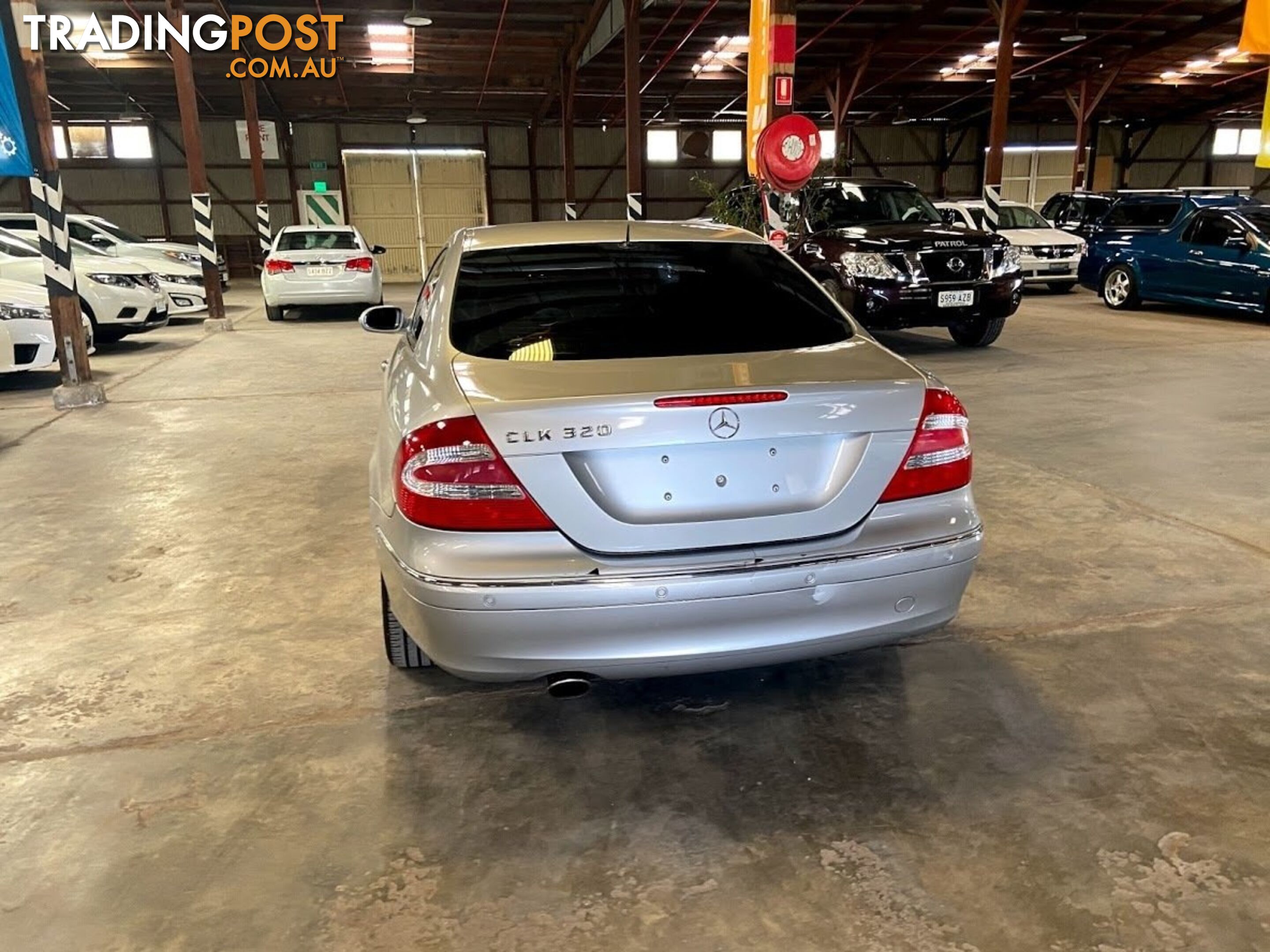 2004 MERCEDES-BENZ CLK320 ELEGANCE C209 2D COUPE