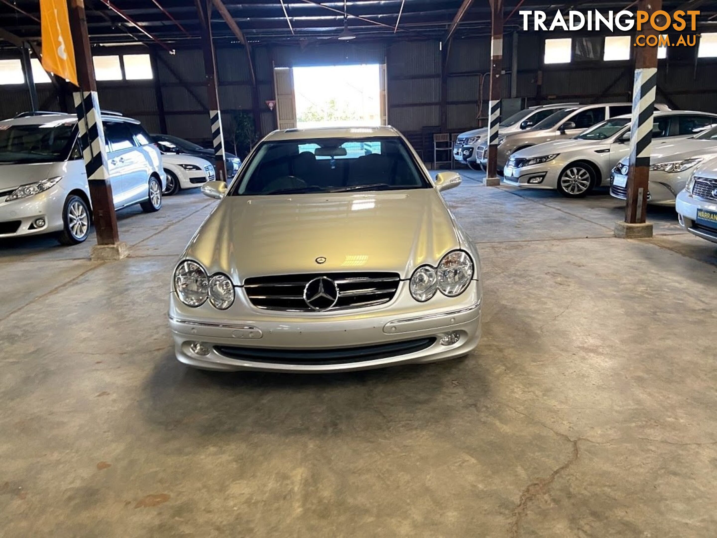 2004 MERCEDES-BENZ CLK320 ELEGANCE C209 2D COUPE