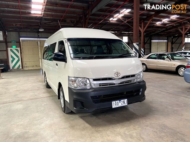 2011 TOYOTA HIACE COMMUTER KDH223R MY11 UPGRADE BUS