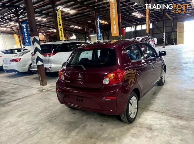 2017 MITSUBISHI MIRAGE ES LA MY18 5D HATCHBACK