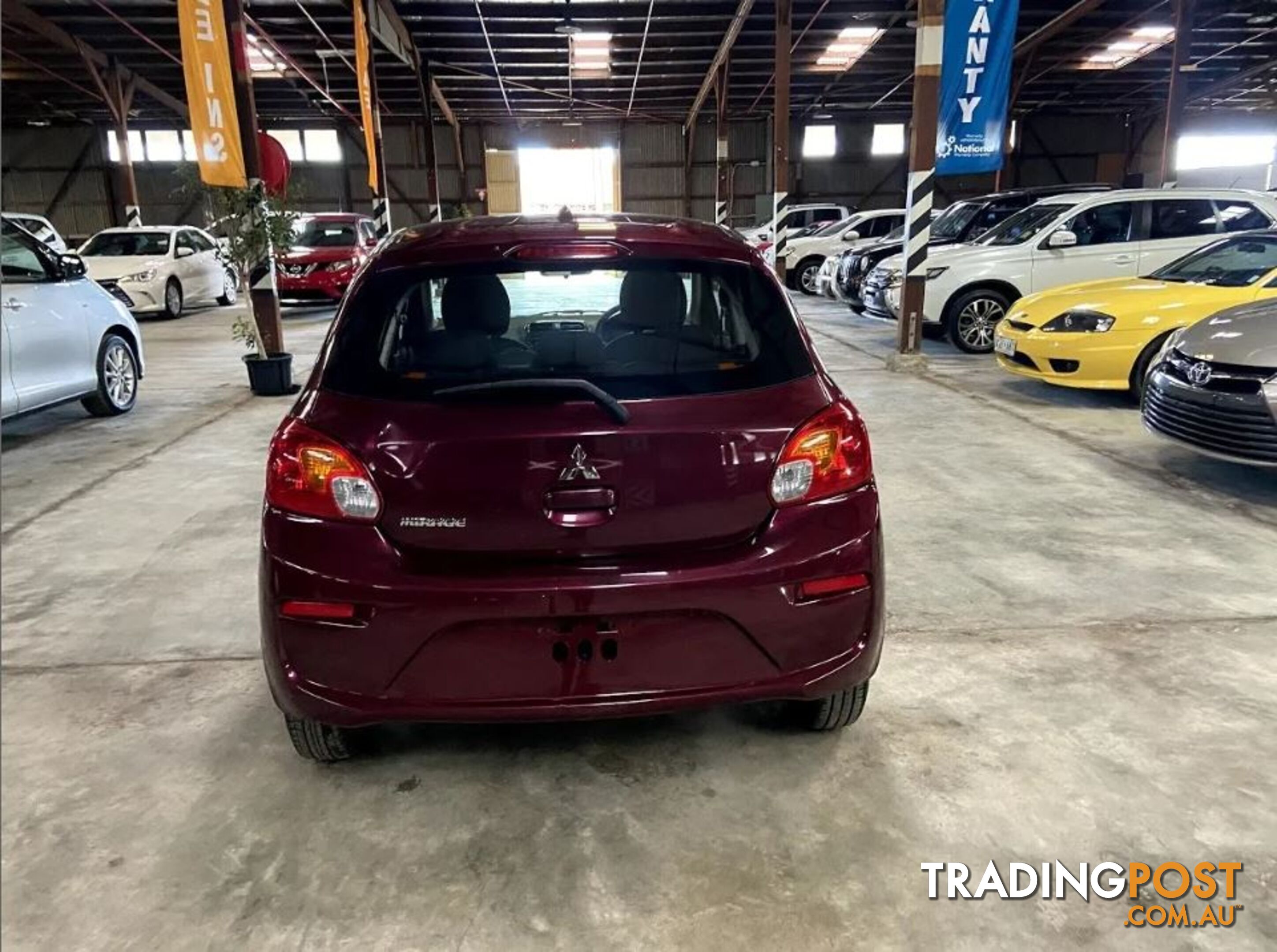 2017 MITSUBISHI MIRAGE ES LA MY18 5D HATCHBACK