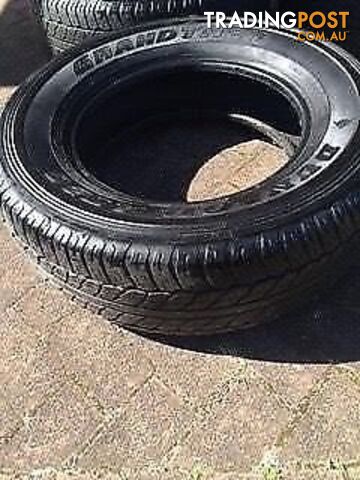 SET OF 4 DUNLOP GRANDTREK SUV/4WD ALL TERRAIN 17INCH TYRES - photo 5 of 5