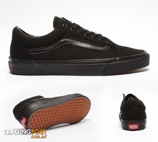 GENUINE VANS BLACK LIMITED EDITION SHOES SIZE US 5 BRAND NEW - photo 2 of 6