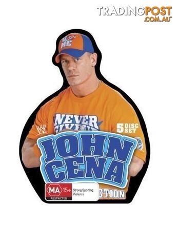 WWE COLLECTORS EDITION METAL BOXED JOHN CENA 5 DVD SET SEALED