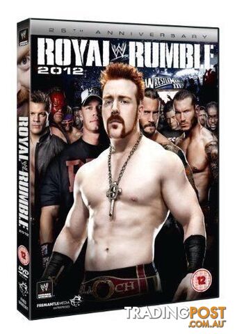 WWE ROYAL RUMBLE 2012 RARE 25TH ANNIVERSARY NEW SEALED.